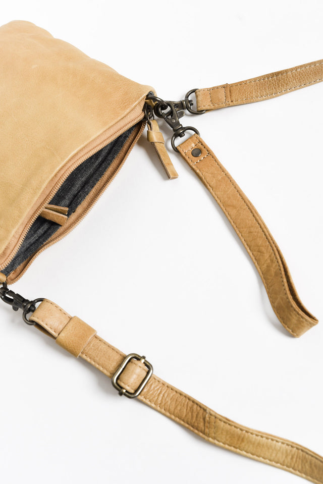 Leena Natural Leather Crossbody Bag image 3