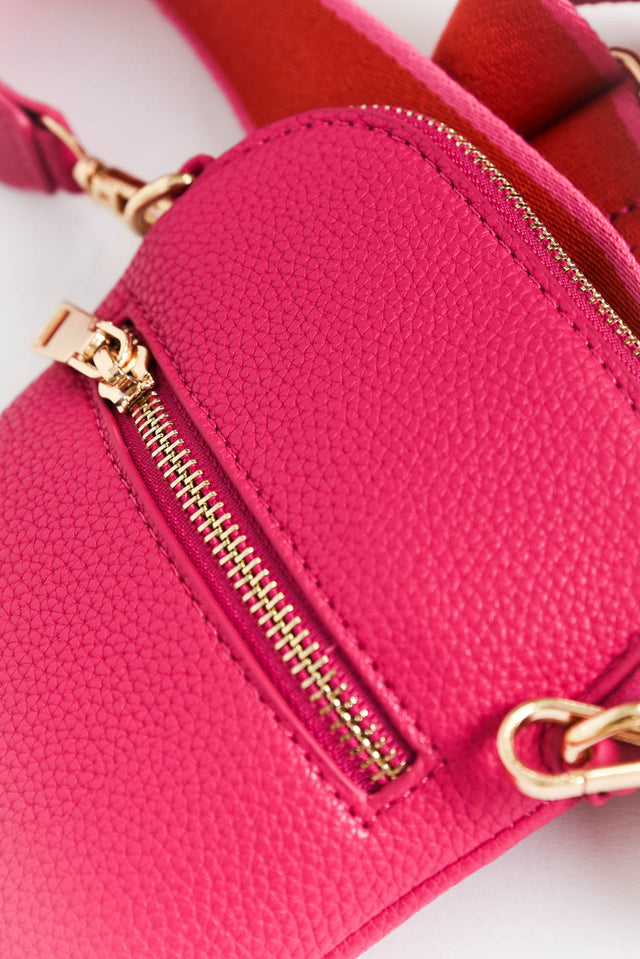 Leola Pink Walker Crossbody Bag