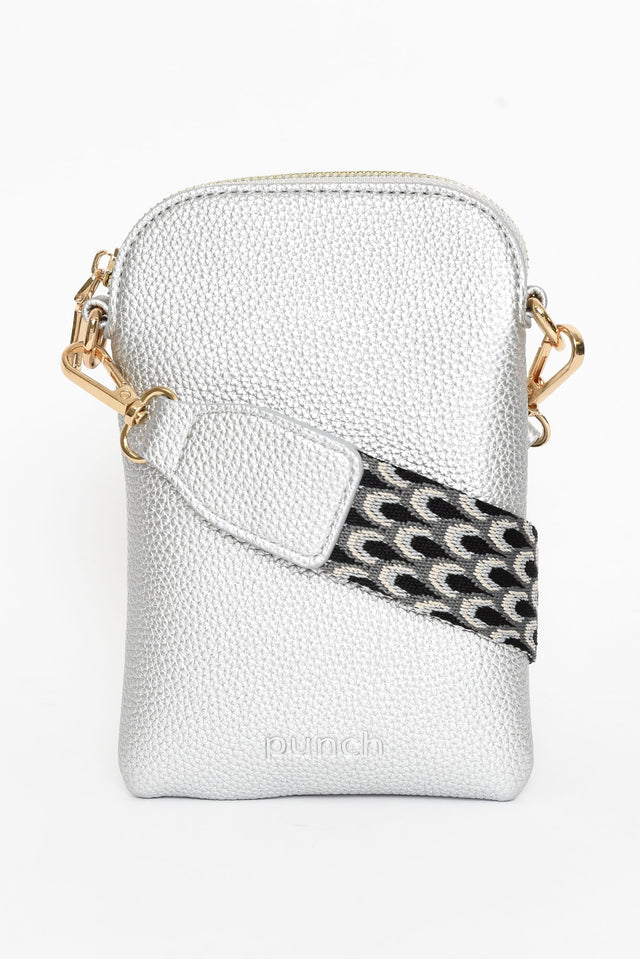 Leola Silver Walker Crossbody Bag