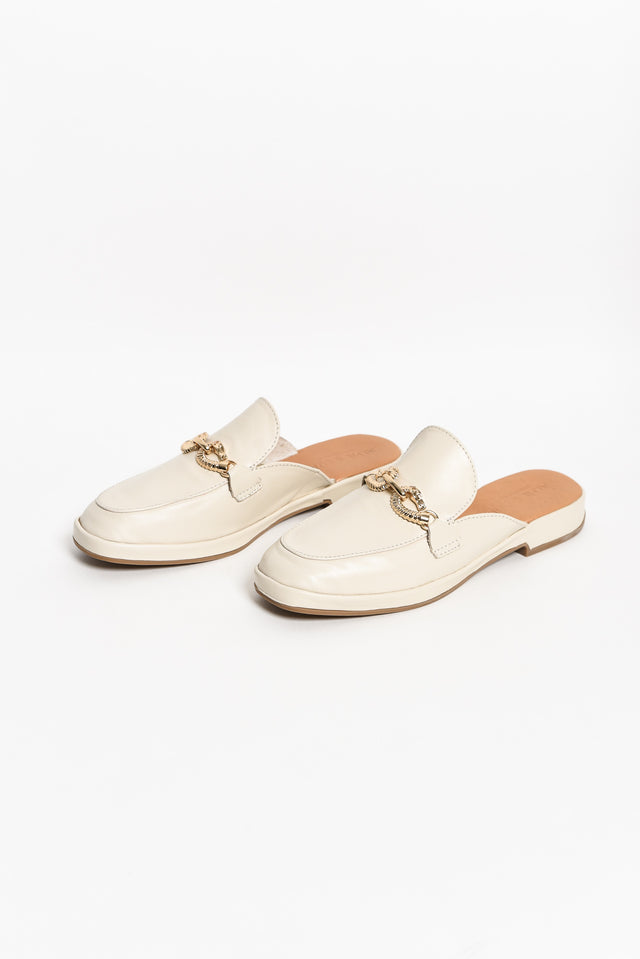 Lifesaver Cream Leather Mule image 5