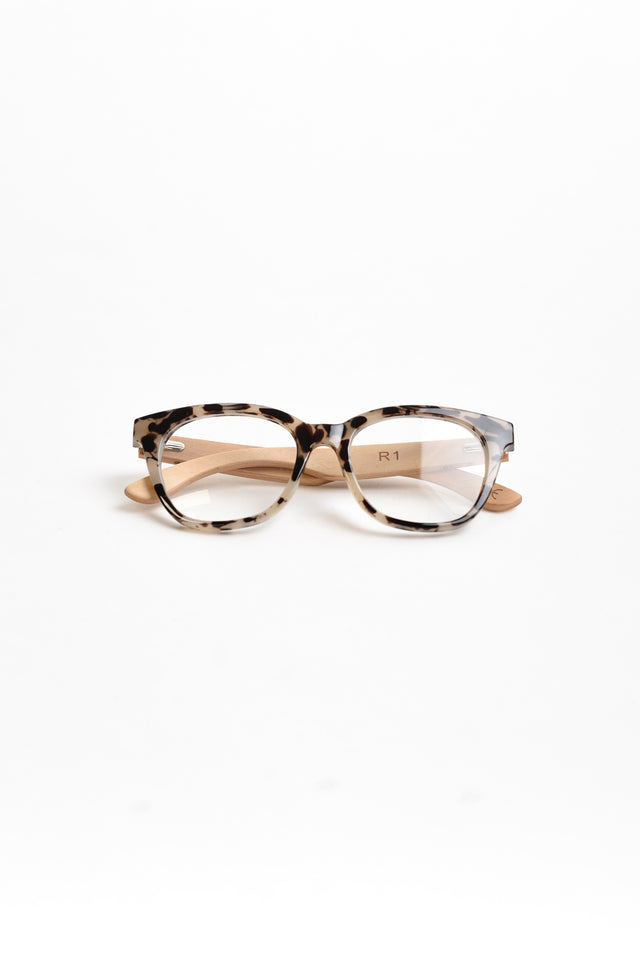 Lila Tortoiseshell Wooden Reading Glasses