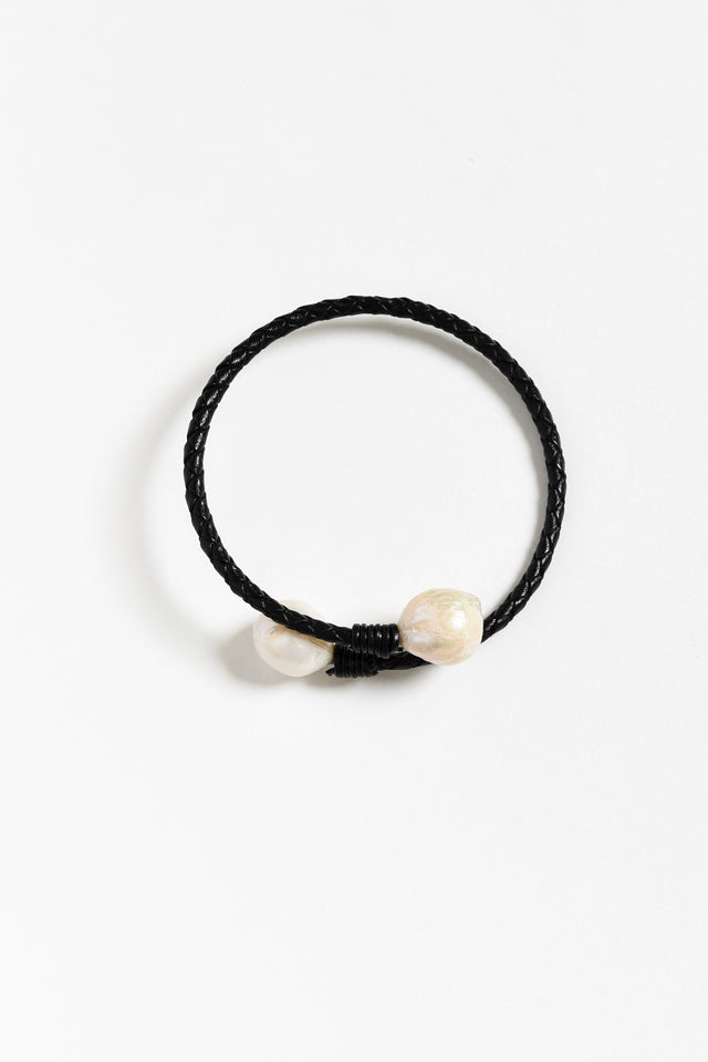 Lula Black Braided Bracelet