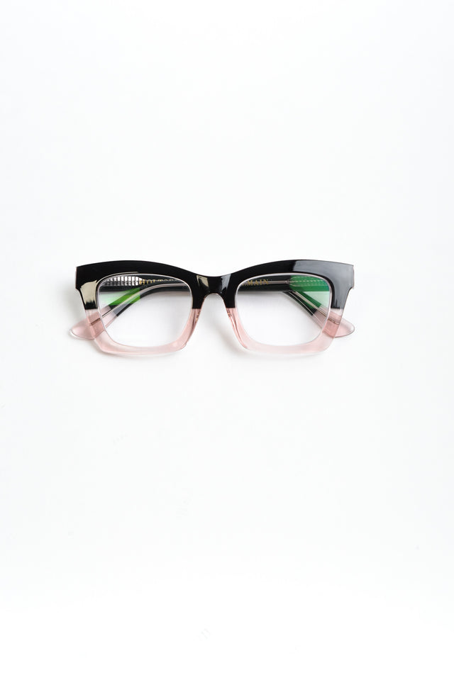 Olivier Black Rose Reading Glasses