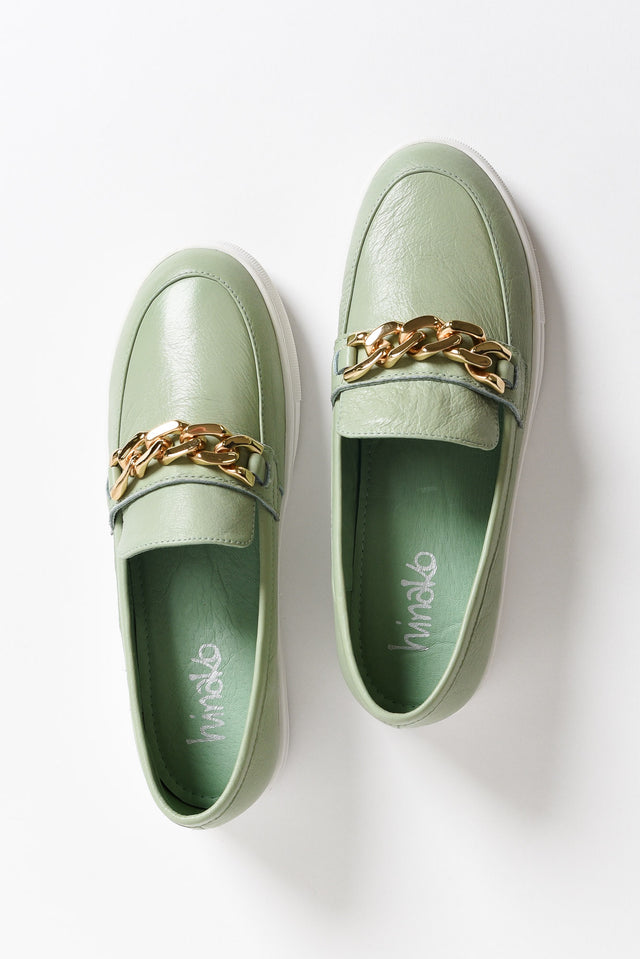 Oscar Sage Chain Leather Loafer image 6