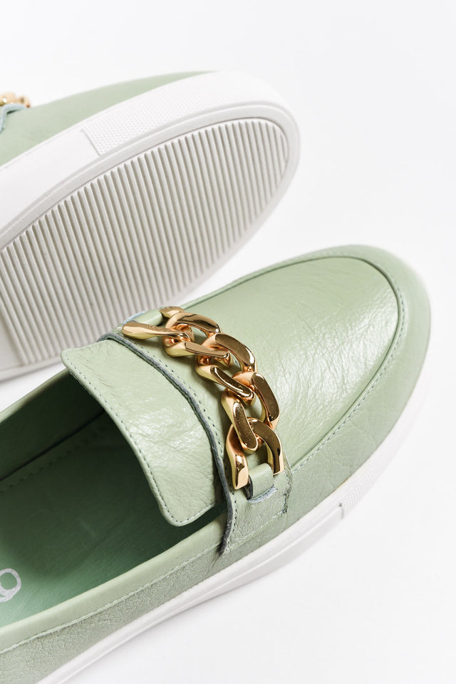 Oscar Sage Chain Leather Loafer image 4