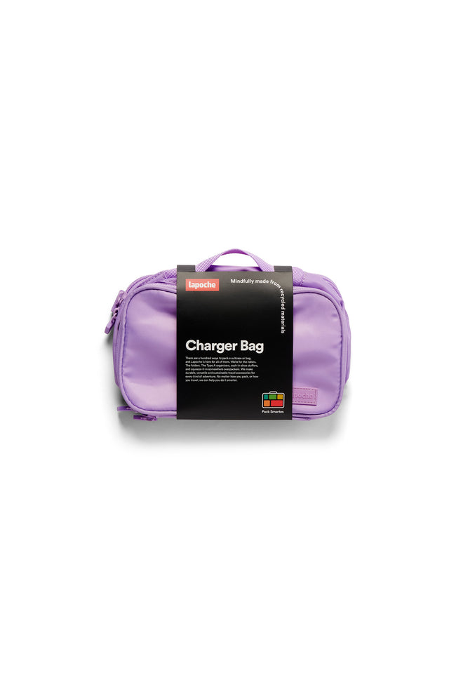 Patty Lilac Charger Bag