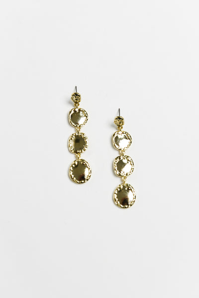 Paxos Gold Drop Earrings