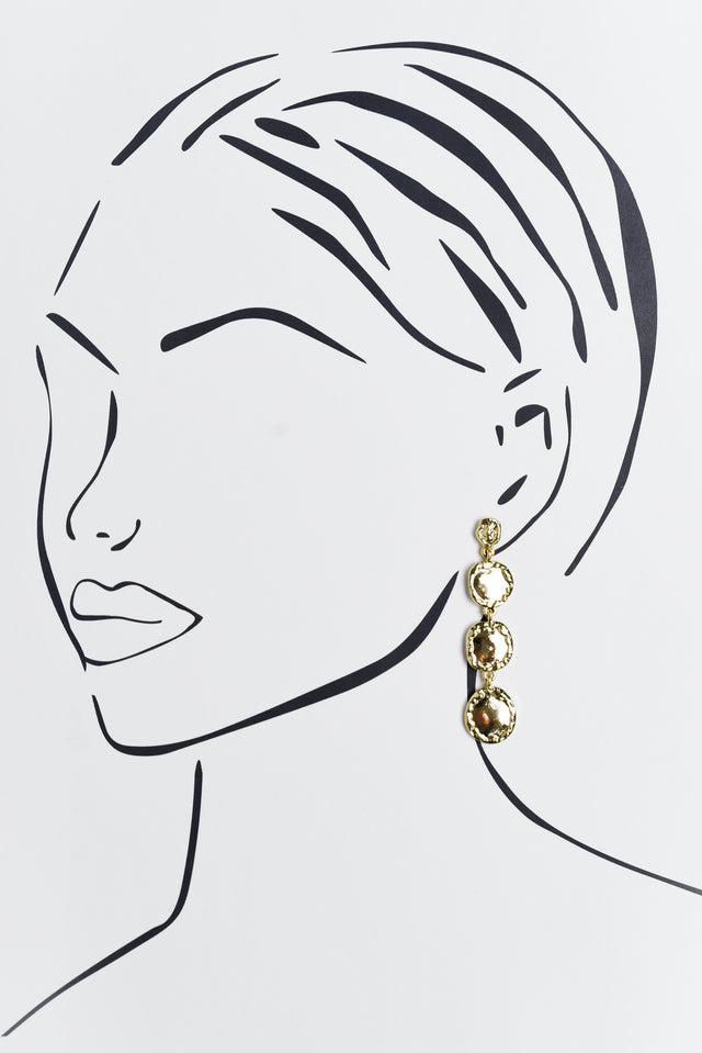 Paxos Gold Drop Earrings