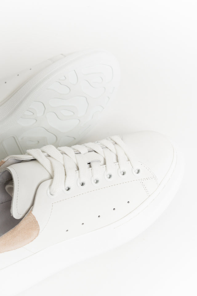 Perez White Leather Sneaker image 3