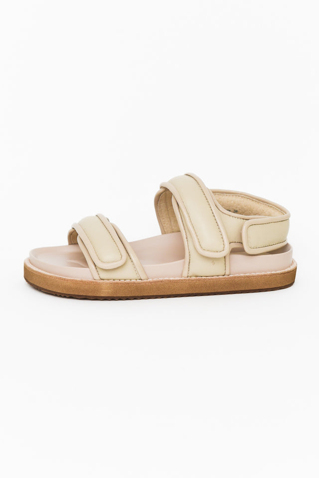 Peta Beige Leather Strappy Sandal image 5