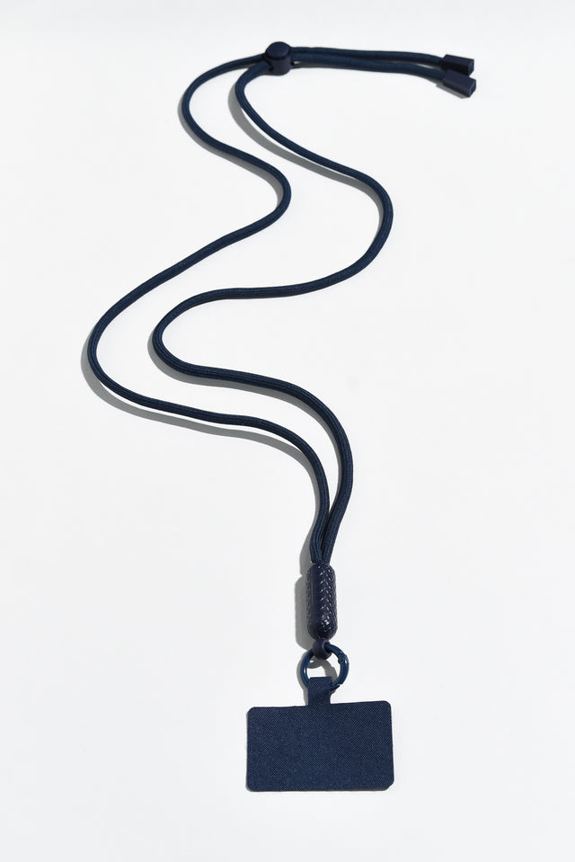 Pop Navy Phone Lanyard