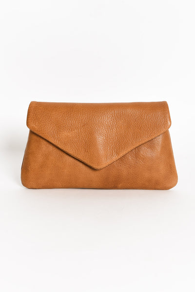 Quinn Tan Leather Purse