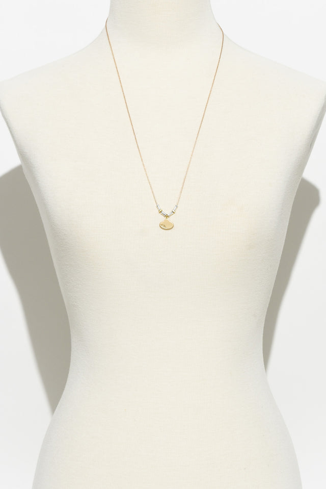 Raelyn Gold Leaf Pendant Necklace