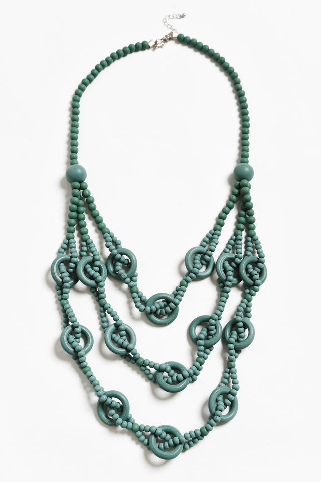 Riina Turquoise Beaded Necklace