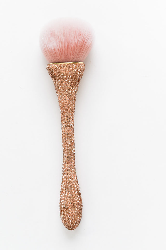 Rose Gold Diamante Cosmetic Brush