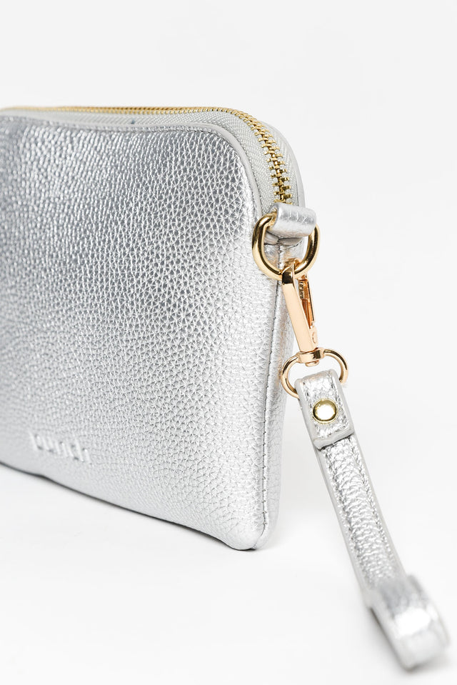 Sally Silver Mini Crossbody Bag