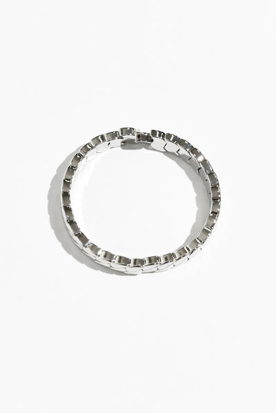 Sayla Silver Rope Bracelet