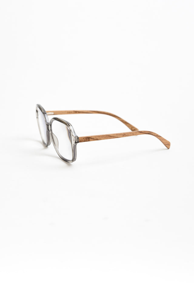 Scarlett Grey Wooden Reading Glasses