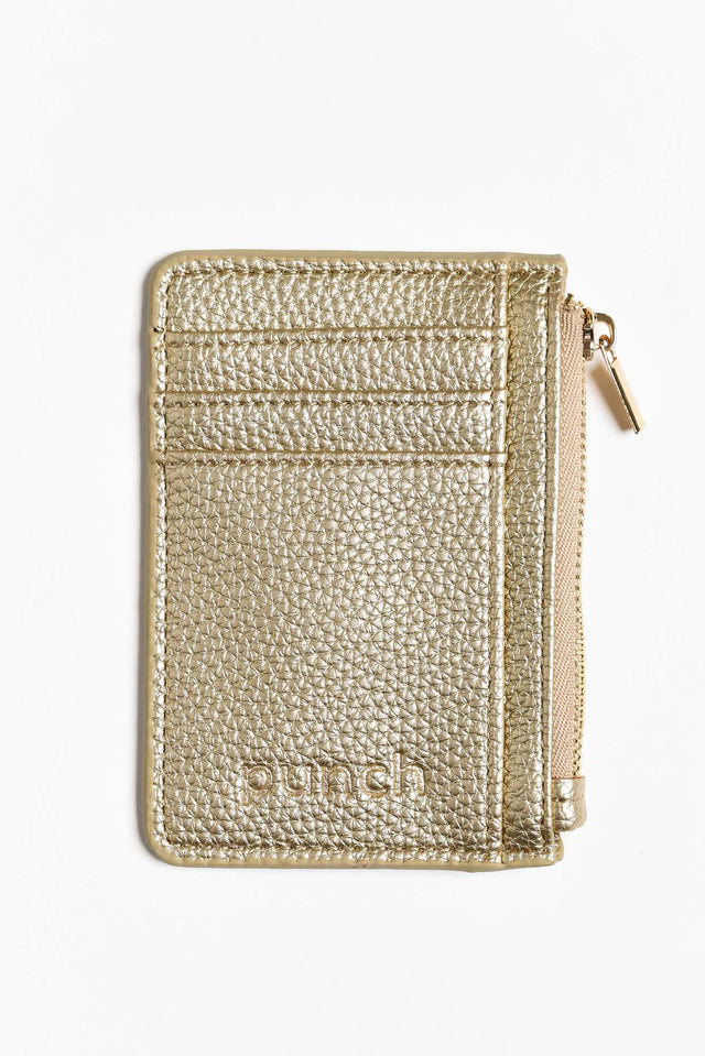 Sienna Gold Card Holder