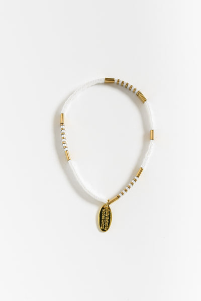 Skipper Ivory Flat Bracelet