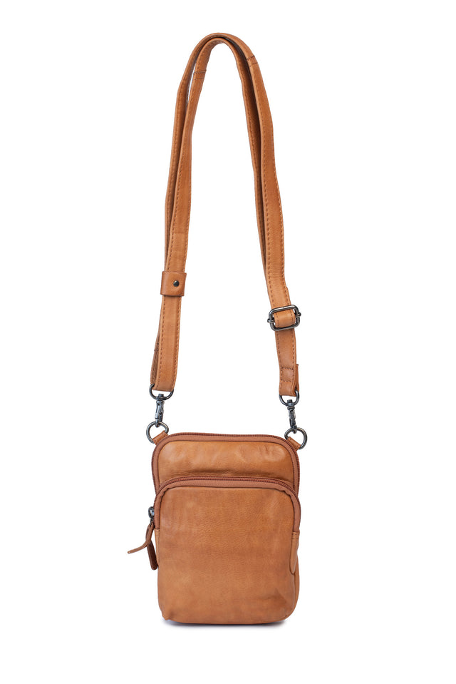 Sophie Tan Leather Crossbody Bag image 3