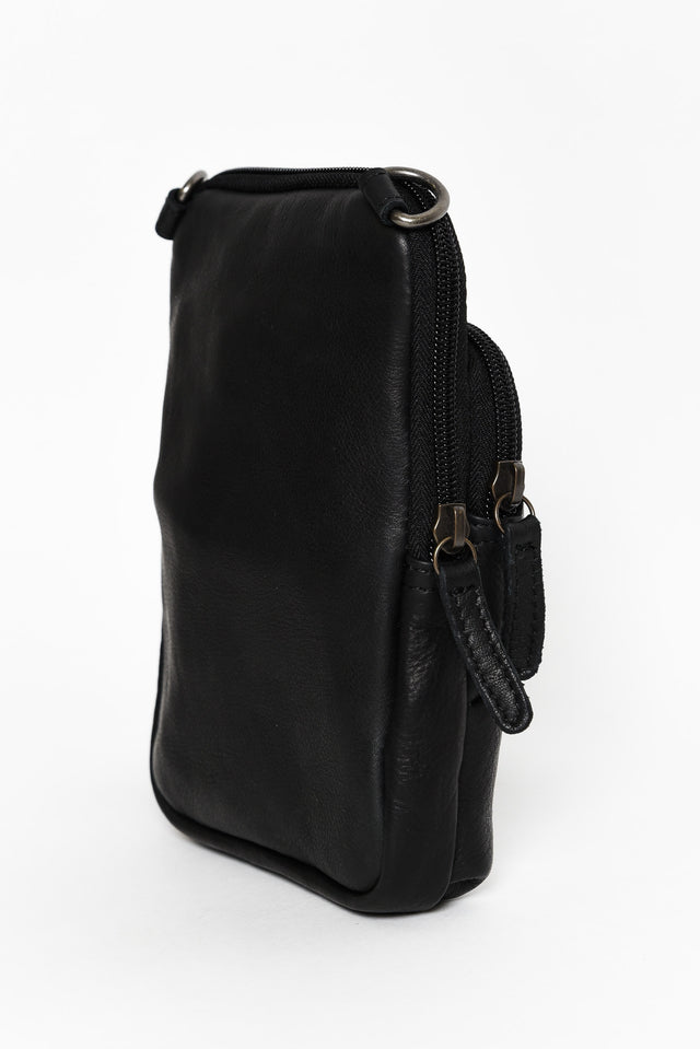 Sophie Black Leather Crossbody Bag image 3