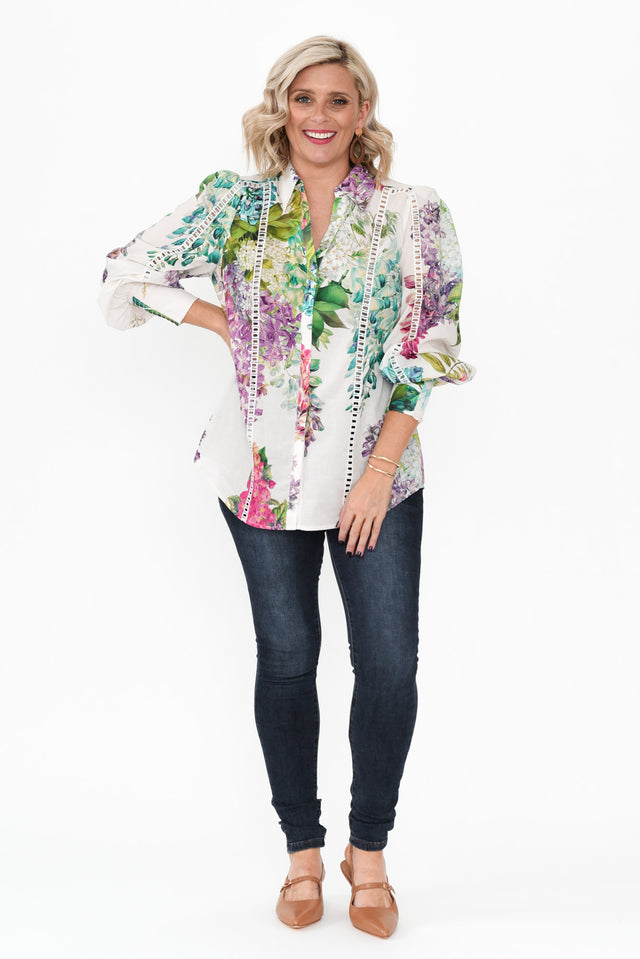 Swanson Wisteria Alba Cotton Shirt image 7