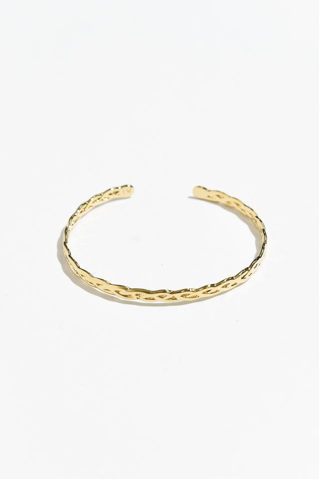 Sylvie Gold Woven Cuff