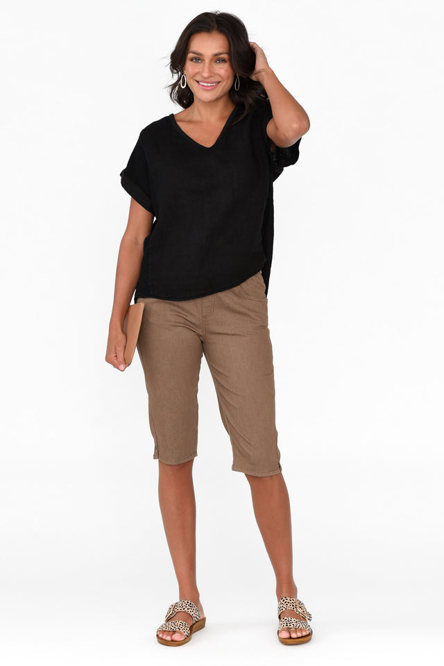 Tora Chocolate Stretch Shorts image 6