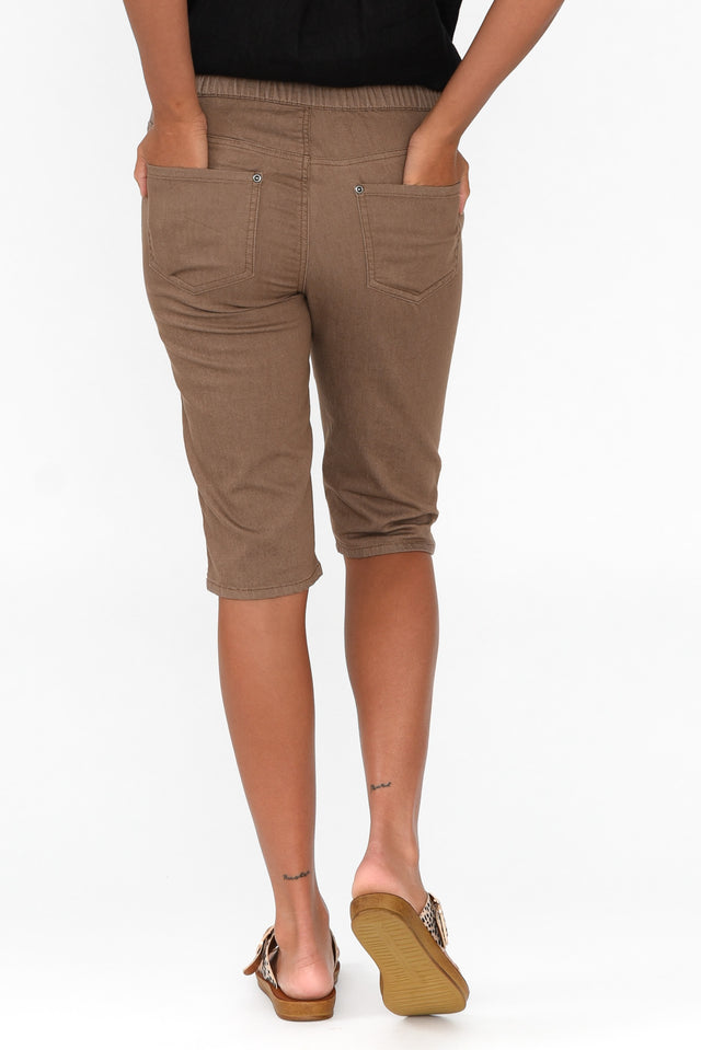 Tora Chocolate Stretch Shorts image 5