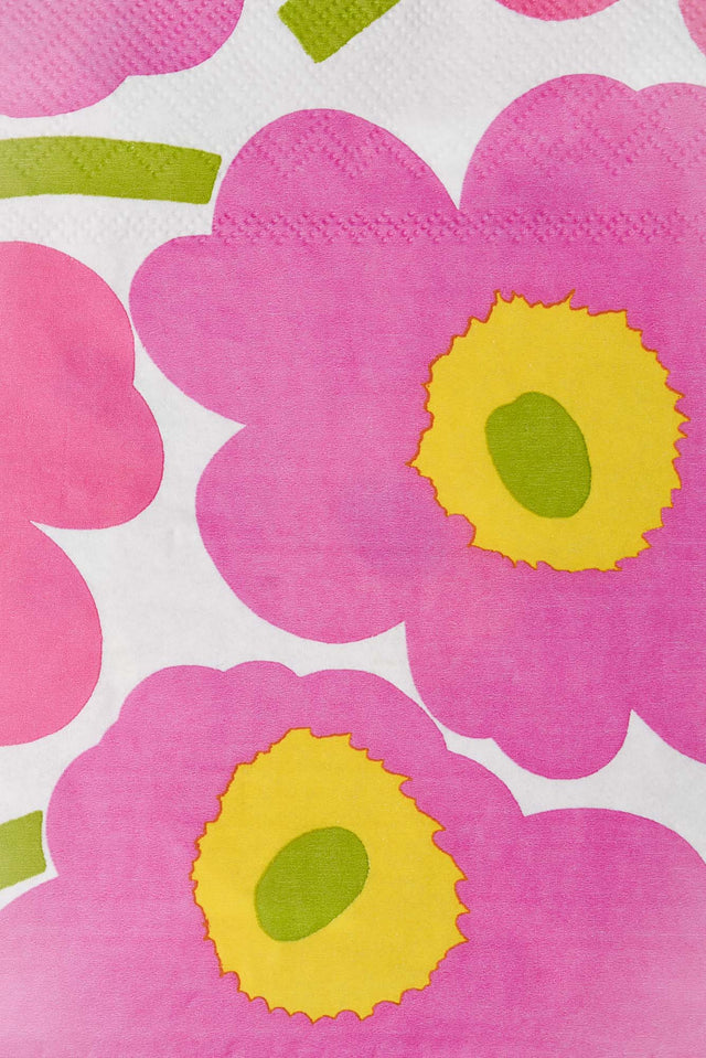 Unikko Pink Flower Napkins