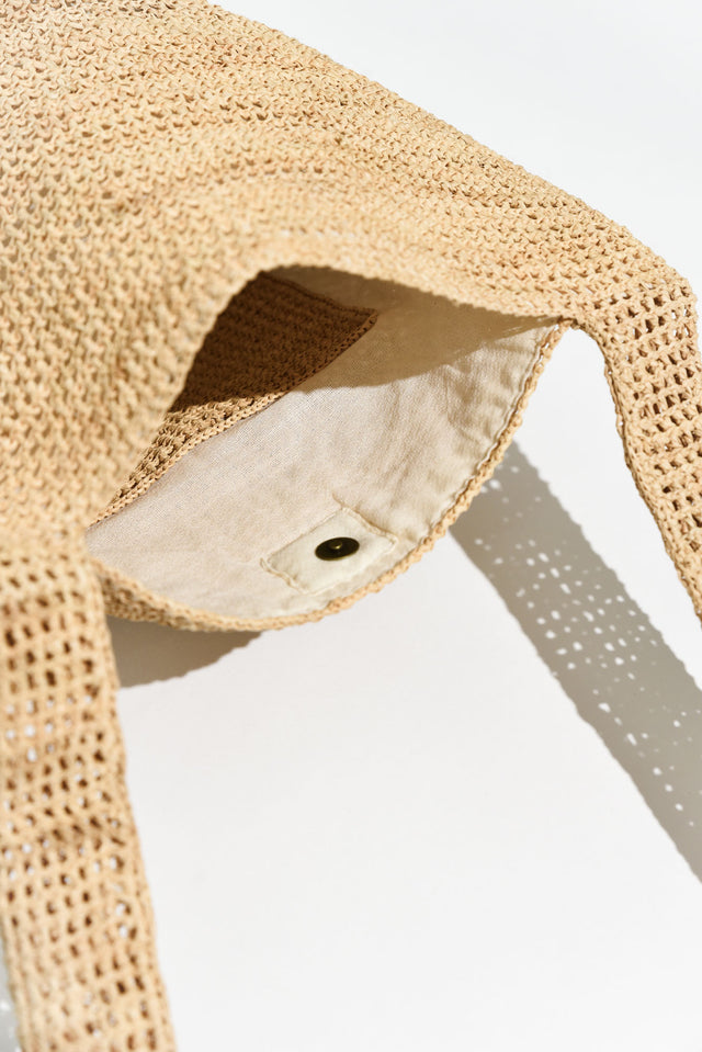 Vatania Natural Raffia Shoulder Bag image 3