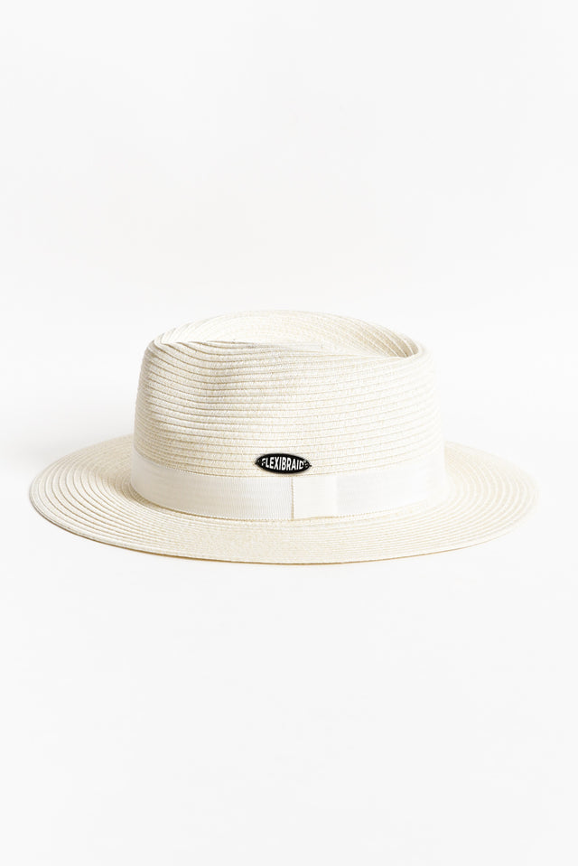 Voyager Ivory Travel Fedora image 3