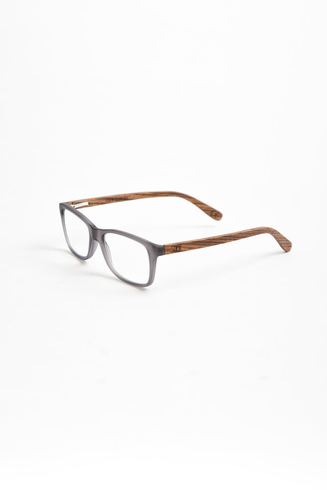 Watsons Grey Wooden Reading Glasses