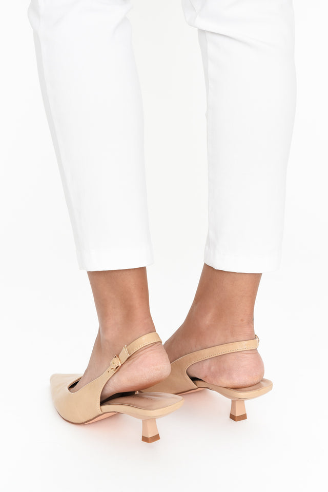 Wizz Beige Slingback Heel image 5