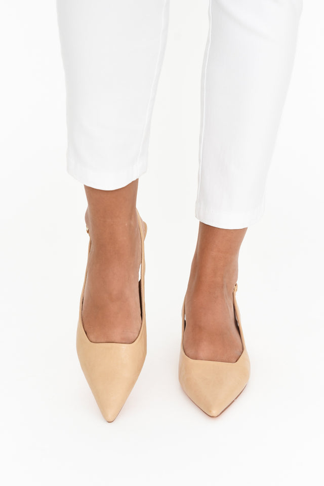 Wizz Beige Slingback Heel image 3