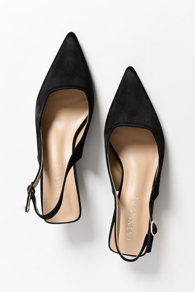 Wizz Black Slingback Heel image 4