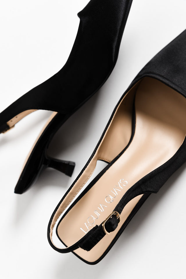 Wizz Black Slingback Heel image 5