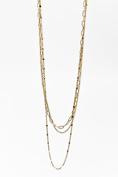 Yulia Gold Layered Necklace