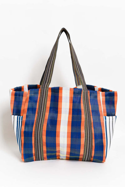 Zorita Orange Stripe Tote Bag