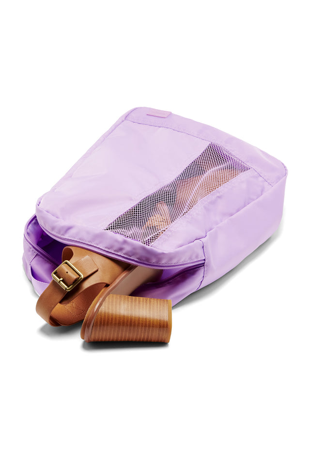 Beatrice Lilac Shoe Bag image 4