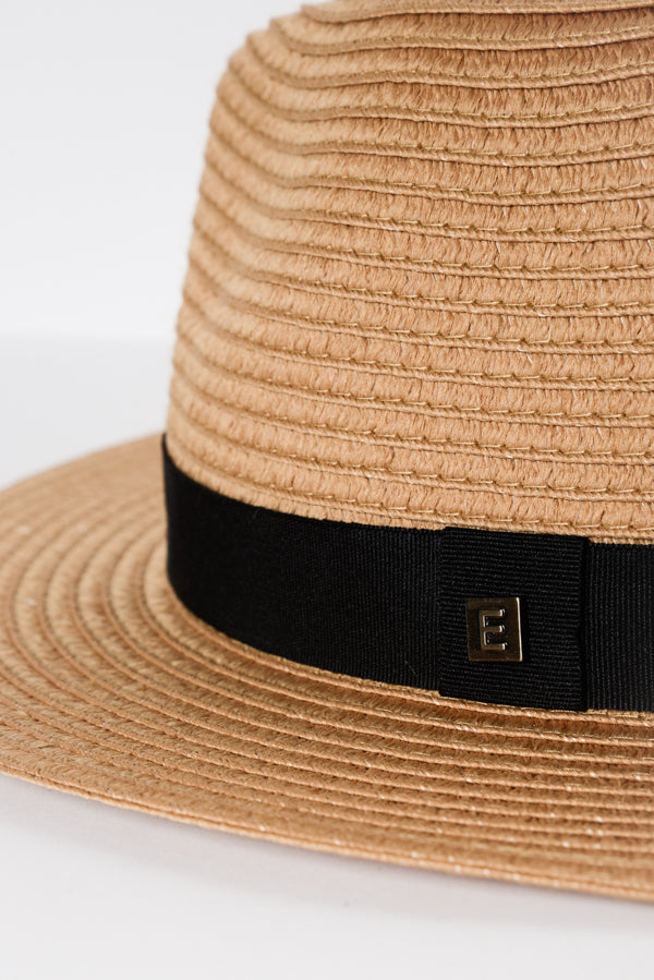 Caramel Travel Fedora - Blue Bungalow image 5