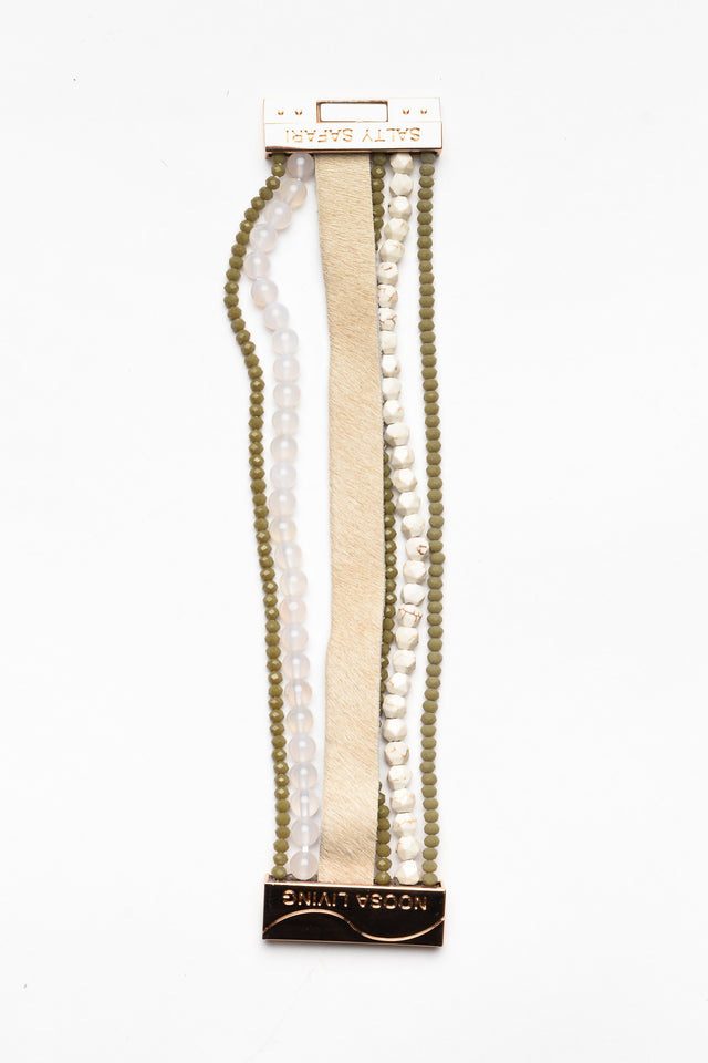 Boheme St Barts Khaki Cuff Bracelet