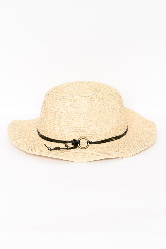 Bronte Natural Raffia Cowboy Hat