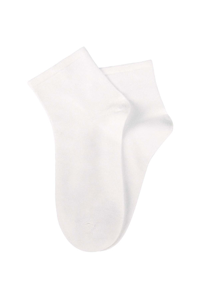 Kai White Bamboo Two Pack Boot Socks image 3