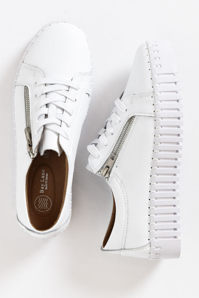 Medusa White Platform Sneaker image 4