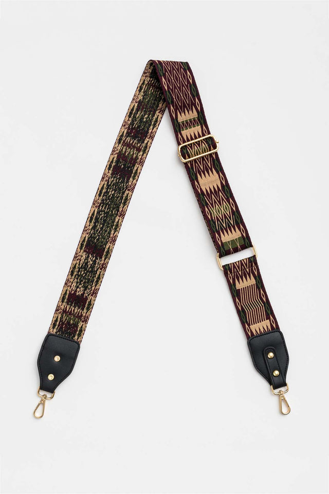 Purple Baroque Bag Strap