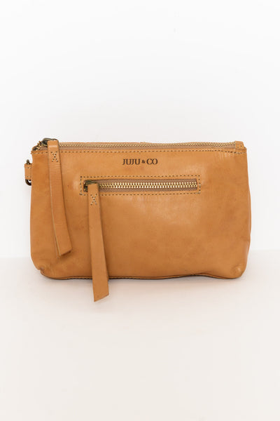 Sylvie Tan Leather Pouch