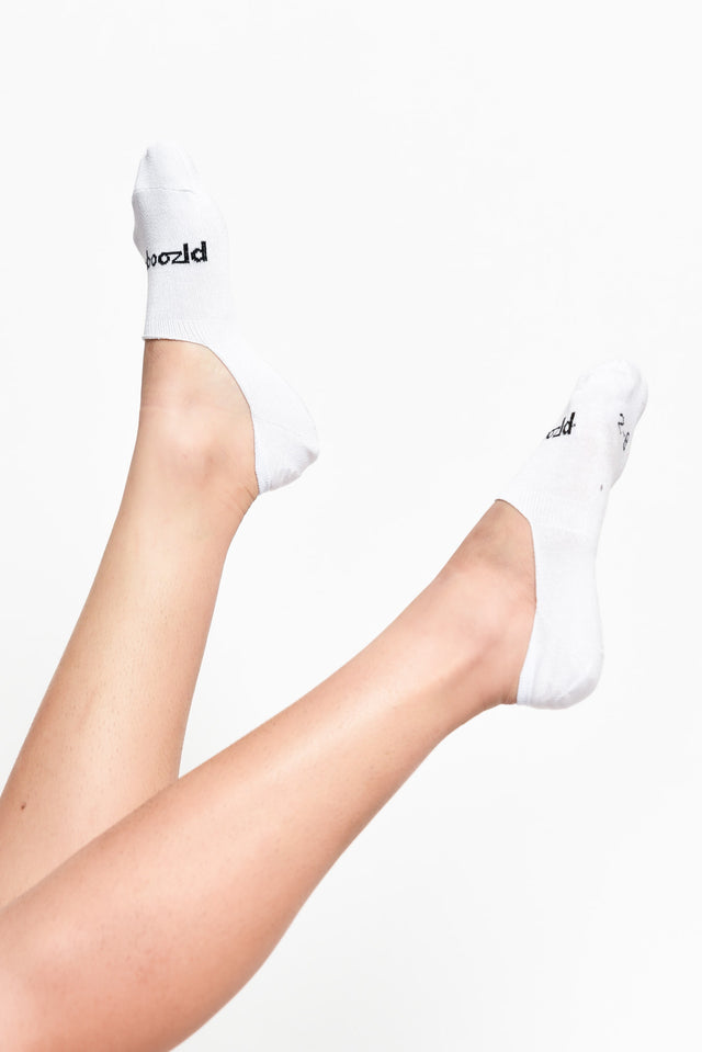 White Bamboo Three Pack Sockettes